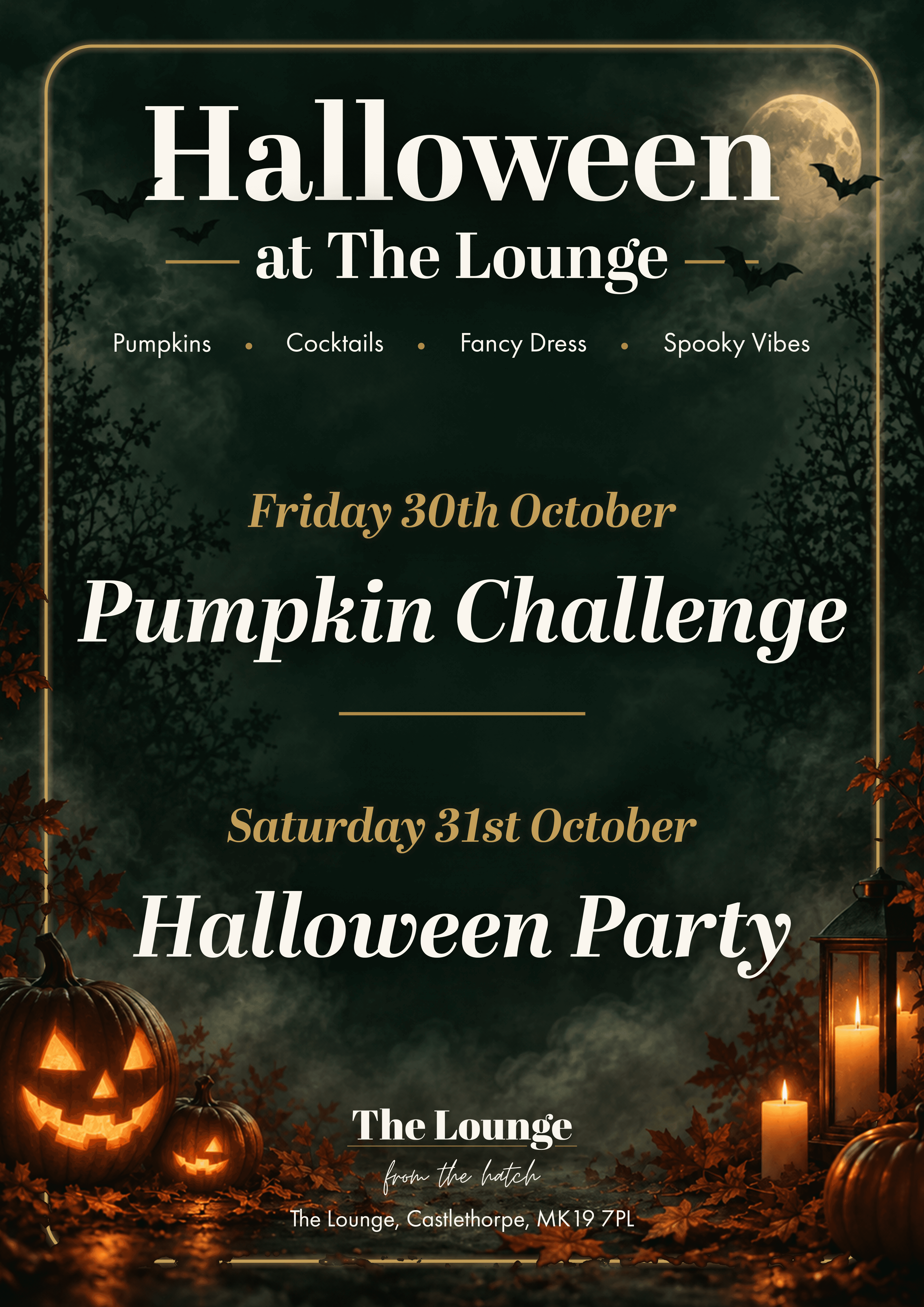 Castlethorpe The lounge info and events.-2