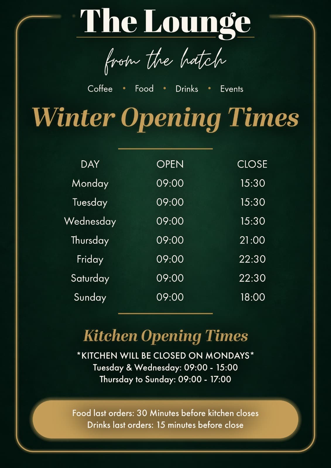 Castlethorpe The lounge info and events.-3
